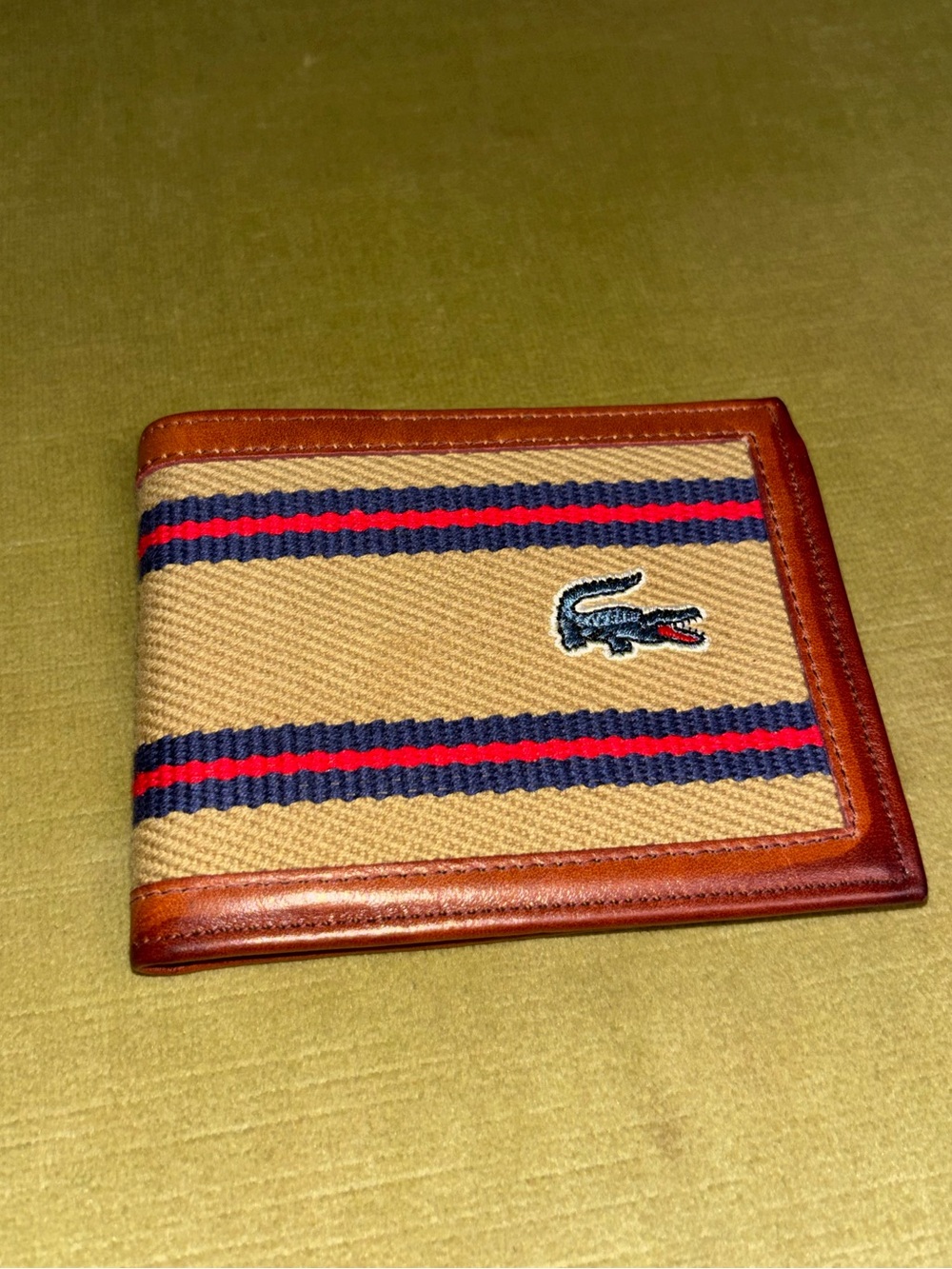 New Old Stock Lacoste / Izod Wallet